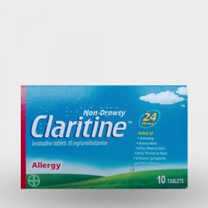 Bayer Non-Drowsy Claritine loratadine Allergy tablets