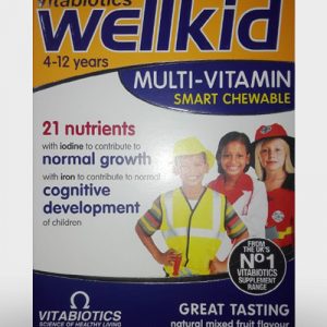 Wellkid Multi-Vitamin Smart Chewable 4 -to 12 years By Vitabiotics