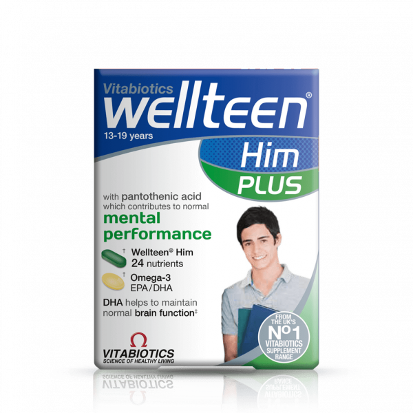 Wellteen Him Plus 13 to 19 years Dual Pack