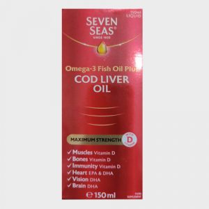 Omega 3 fish oil Plus Cod Liver Oil - Seven Seas