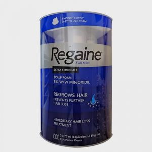 Regaine For Men Extra Strength Scalp Foam For Hair Regrowth