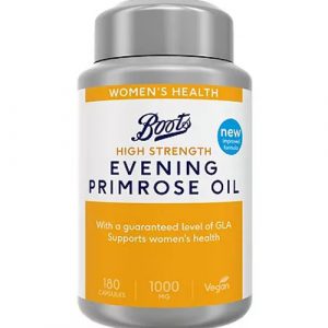 BOOTS EVENING PRIMEROSE OIL 1000MG 180 CAPSULE