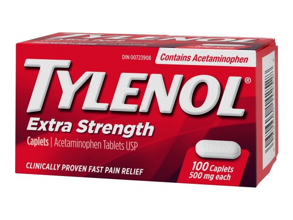 Tylenol Caplets - Extra Strength - 500mg - 100s